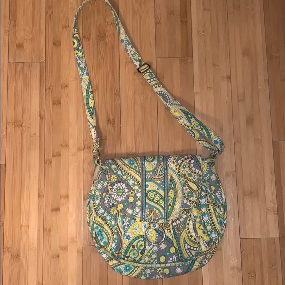 Vera Bradley Crossbody in Lemon Parfait 🍋